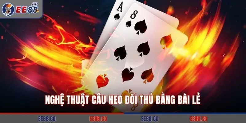 Nghệ thuật câu heo đối thủ bằng bài lẻ